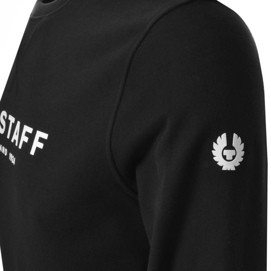 Alternative Image for ProductBelstaff Crew Neck Sweatshirt Black3